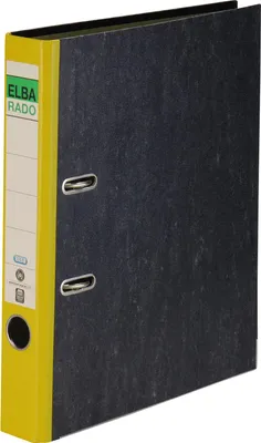 Produktbild von Elba Ordner rado, smal zwart, Schwarz, 50 x 290 x 318 mm