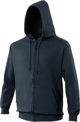Produktbild von Awdis Herren Kapuzenjacke / Kapuzenpullover / Hoodie mit Reißverschluss RW180 (2XL) (Orange Crush)