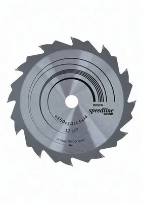 Imagen del producto de Sierra circular H Speedline 160*2,4*16t*12