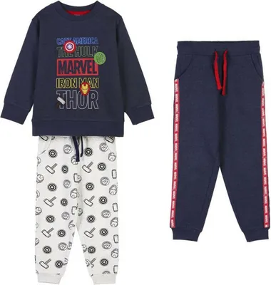 Produktbild von Kinder-Trainingsanzug Marvel Dunkelblau - 6 Jahre