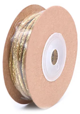 Goldenes Glitzerband 10 Yards DIY Geschenkband Nähzubehör