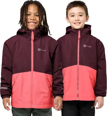 Produktbild von Jack Wolfskin Iceland 3In1 Jacket K Sunset Coral Sunset Coral 176