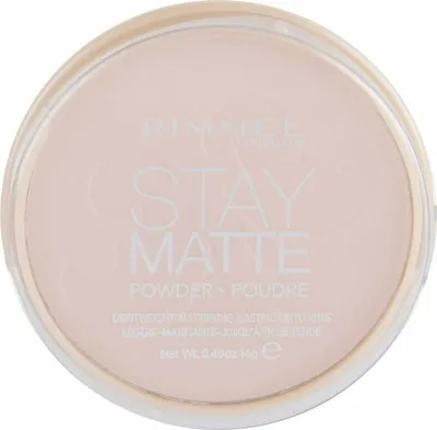 Zdjęcie produktu dla Rimmel Stay Matte Puder 02 - Matujący Puder Do Twarzy