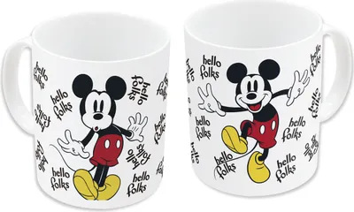 Produktbild von Mickey Mouse Hello Tasse, 325 ml