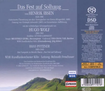 Immagine prodotto di La festa di Solhaug (Ibsen)