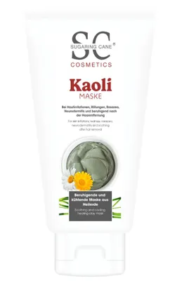 Sugaring Cane Kaolin Maske 150 ml in weißer Tube mit Kaolin