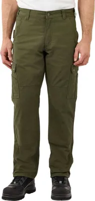 Produktbild von Carhartt 105491 Rugged Flex™ Relaxed Fit Ripstop Cargo Fleece-Lined Work Pant Basil W30