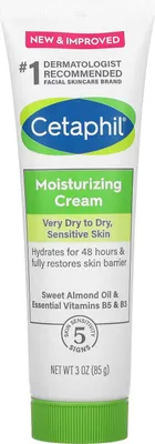 Produktbild von Cetaphil Körpercreme, feuchtigkeitsspendend, extrem feuchtigkeitsspendend, für sehr trockene Haut, 48h Effekt, 85gr