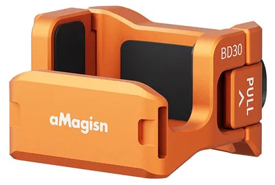 Immagine prodotto di Supporto rapido in alluminio per fotocamera DJI Osmo Pocket 4 / 3, accessorio, colore arancione