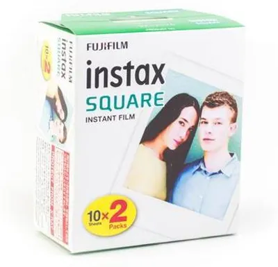 Produktbild von 1x2 Fujifilm Instax Square Film white frame