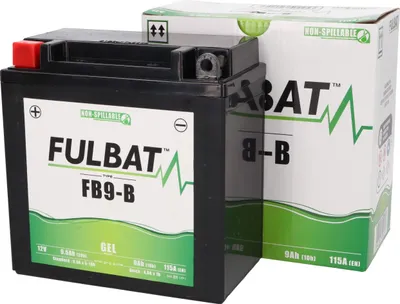 Obrázek produktu pro FULBAT FUL GEL baterie - FB9-B / YB9-B (gelová, bezúdržbová)