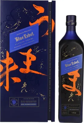 Image de Johnnie Walker Blue Label ELUSIVE UMAMI Blended Scotch Whisky Limited Release 43% Vol. 1l en boîte cadeau