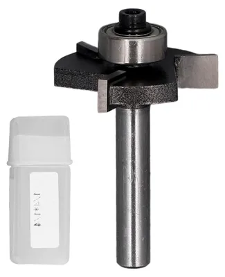 Produktbild von T-Nut-Fräser mit 1/4-Zoll-Schaft, Hartmetall-Holzfräser, 3 Schneiden für Holzverarbeitung