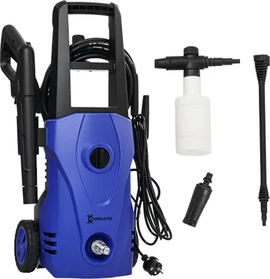 Obrázek produktu pro Vysokotlaký čistič – elektrický – 1600 W – 130 bar – 432 l/h – hliníkové čerpadlo – vícebarevný