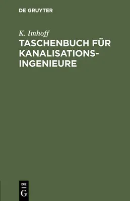 Produktbild von Taschenbuch für Kanalisationsingenieure