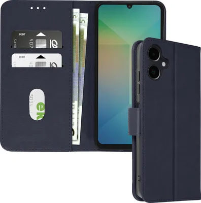 Obrázek produktu pro Avizar, pouzdro z umělé kůže se stojánkem pro Samsung Galaxy A06, tmavě modré