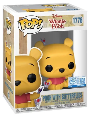 Obrázek produktu pro Figurka POP! Disney, Winnie Pooh - Winnie Pooh s motýly, exkluzivní edice