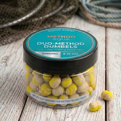 Obrázok produktu pre NÁVNAŽKA METHOD FEEDER DUMBELS SINKING SCOPEX/KALAMÁR 8–10 mm 50 g