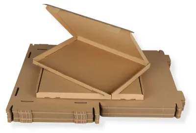 Produktbild von Großbriefkarton DIN A4 - 350 x 250 x 20 mm, braun 30 Stück