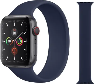 Produktbild von Original Apple Solo Loop Armband 42/44/45mm Größe 8 Deep Navy