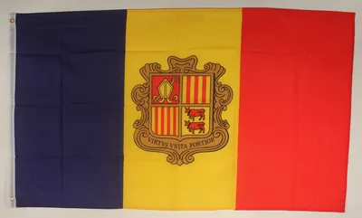 Produktbild von Flagge Fahne : Andorra Andorraflagge Nationalflagge Nationalfahne