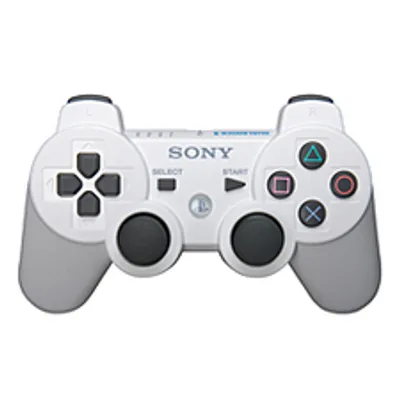 Produktbild von PS3 Dualshock Joypad Wireless Controller - weiss