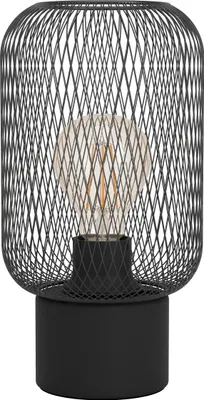 Immagine prodotto di Eglo 43096 WRINGTON E27 Lampada da tavolo Ø150mm Nero