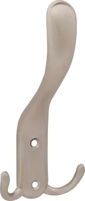 Immagine prodotto di Gancio per cappello Canelli larghezza 78 mm, altezza 160 mm, zinco pressofuso, nichelato opaco