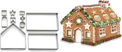Produktbild von Lebkuchenhaus Krippenstempelset