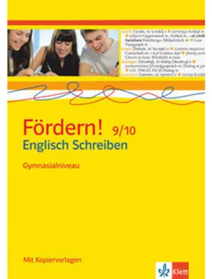 Obrázok produktu pre Fördern! Englisch. Kopiervorlagen.Schreiben Gymnasialniveau 9./10. Klasse