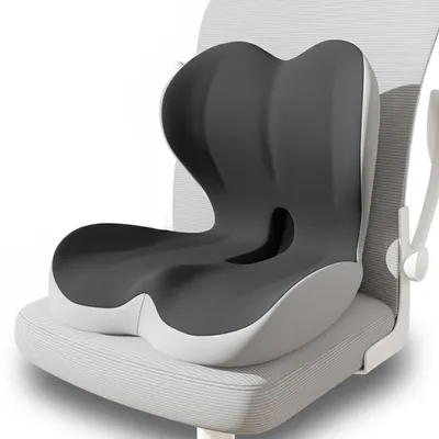Produktbild von Ergonomisches Sitzkissen mit Lendenstütze für Zuhause, Auto und Rollstühle