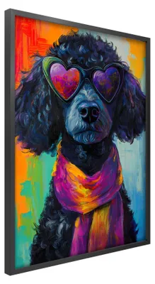 Zdjęcie produktu dla STYLER Obraz na ścianę 50x70 cm w ramie MDF motyw eleganckiej grafiki dekoracja do salonu sypialni biura nowoczesny POSTER JEFF