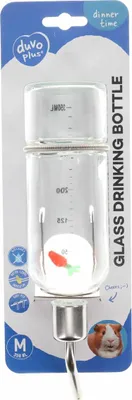 Obrázok produktu pre DUVO+ Sklenená napájačka pre drobné hlodavce -M 350ml, 65449124