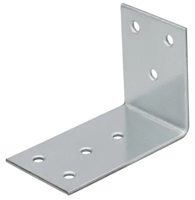 Imagen del producto de Ángulo de carpintería, conector de construcción, acero galvanizado, 70 x 50 x 40 mm, Imagen generada por IA
