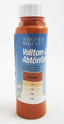 Produktbild von Voll- und Abtönfarbe Terracotta 500 ml