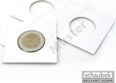 Produktbild von Schaubek Numismatik Münzrähmchen, selbstklebend - 20 mm MZR20