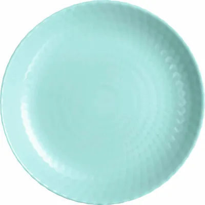 Produktbild von Flad plade Luminarc Pampille türkis Glas (Ø 25 cm)
