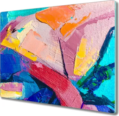 Produktbild von Coloray Herdabdeckplatte 60x52 cm Schneidebrett Kochplattenabdeckung Küchenbrett Hackbrett - getrocknete Farbe