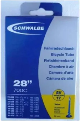 Immagine prodotto di Camera d'aria Schwalbe FV/SV17 28 60mm Wide 28/47-622 32/40-635