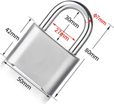 Produktbild von INF Sichern Sie Ihr Eigentum mit dem Zahlenschloss