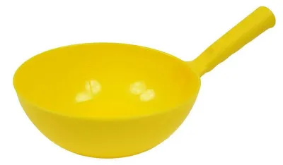 Produktbild von SCHÖPFKELLE RUND 1,5 L, GELB 360 X ø 220 X 80 MM