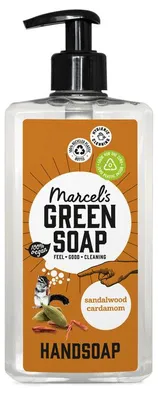 Produktbild von Marcel's Green Soap Handseife Sandelholz & Kardamom 500 ml