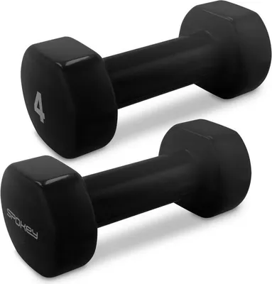 Image de Spokey SET OF DUMBBELLS SHAPE 2X4KG