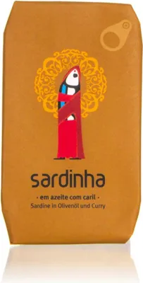 Produktbild von A Banca da Sardinha - Sardinen in Olivenöl mit Curry