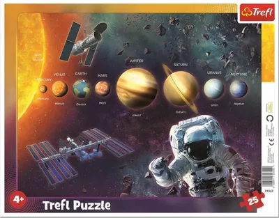 Obrázek produktu pro Trefl Puzzle Sluneční soustava / 25 dílků
