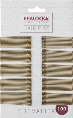 Produktbild von Efalock Haarklemme Chevalier 7 cm blond 100 Stück
