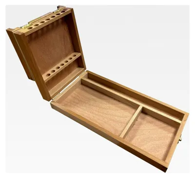 Produktbild von Aufbewahrungsbox aus Holz für Künstlerbedarf