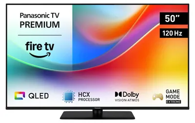 Produktbild von Panasonic TV-50W85BEZC, 127 cm (50"), 3840 x 2160 Pixel, QLED, Smart-TV, WLAN, Schwarz