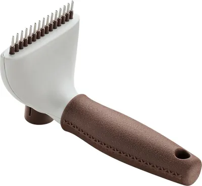 Imagen del producto de HUNTER: Rastrillo desenredante para césped, autolimpiable, 20 cm