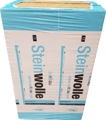 Produktbild von 400m² Fassaden-Dämmung Steinwolle 034 WAP 120mm Fassadendämmung WLG034 WDVS Putzträgerplatte Dämmplatte VWS Mineralwolle Wärmedämmung System